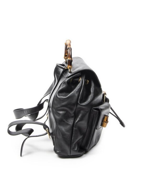 Gucci Rajibanbu Backpack Black Calfskin Leather main image 9